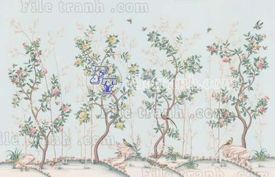 Tải file gốc File tranh gốc tranh tường bích họa idochine trung quốc IDT479 (in bạt) quảng cáo