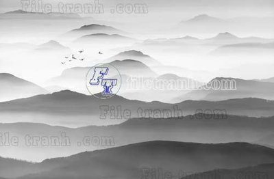 File gốc File tranh gốc tranh tường bích họa idochine trung quốc IDT601 (cho in UV) siêu nét