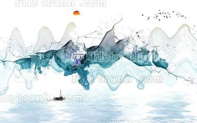 File tranh gốc File tranh gốc tranh tường bích họa idochine trung quốc IDT636 (bản quyền) Filetranh.com