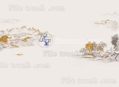 File PSD File tranh gốc tranh tường bích họa idochine trung quốc IDT693 (gốc) nhiều lớp (multi-layer)