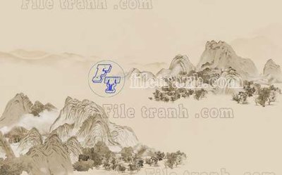 File tranh File tranh gốc tranh tường bích họa idochine trung quốc IDT699 (file gốc) chủ đề phong thủy