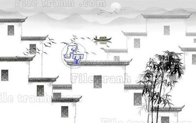 File tranh File tranh gốc tranh tường bích họa idochine trung quốc IDT756 (gốc) chủ đề trừu tượng