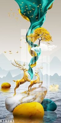 File gốc File gốc in tranh tổng hợp K10741 (chuẩn CMYK) cho nhà in