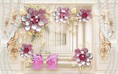 File tranh in trần File gốc in tranh tổng hợp K11164 (ảnh gốc siêu nét)