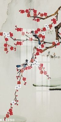 Download file gốc File gốc in tranh tổng hợp K11290 (in lụa) tranh 3D