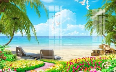 Tải xuống file tranh gốc File gốc in tranh tổng hợp K11447 (PSD/TIFF)