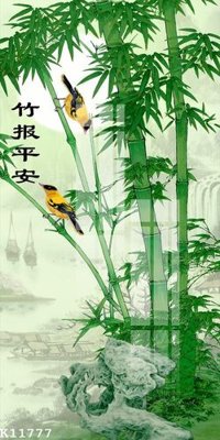 File in trần File gốc in tranh tổng hợp K11777 (file gốc) phong thủy