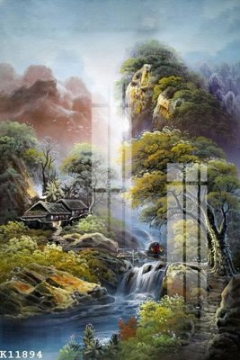 File gốc File gốc in tranh tổng hợp K11894 (in tráng gương) ốp tường