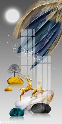 File in trần File gốc in tranh tổng hợp K12176 (file gốc) chủ đề vũ trụ