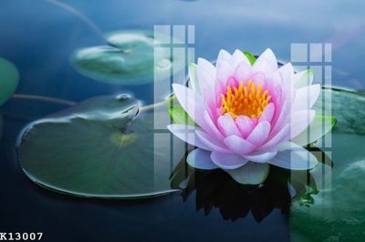 Ảnh gốc File gốc in tranh tổng hợp K13007 (độ nét cao) in tráng gương