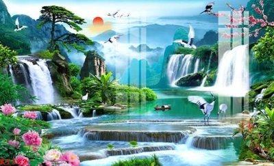 Download file File gốc in tranh tổng hợp K1382 (gốc) in mica đèn LED