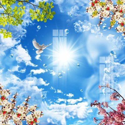 Ảnh gốc file in lụa File gốc in tranh tổng hợp K13931 chi tiết