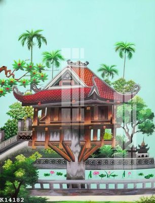 File PSD File gốc in tranh tổng hợp K14182 (gốc) nhiều lớp (multi-layer)