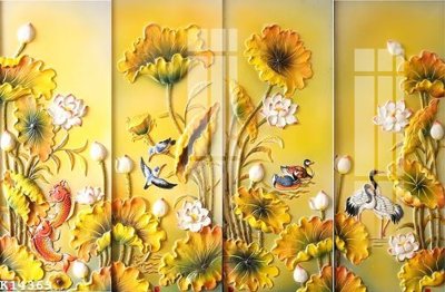 File gốc File gốc in tranh tổng hợp K14363 (in tráng gương) nghệ thuật