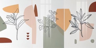 File tranh trang trí File gốc in tranh tổng hợp K14415 (file gốc)