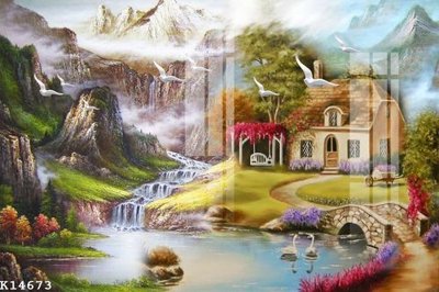 File ảnh File gốc in tranh tổng hợp K14673 (gốc) in standee