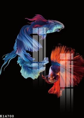 File tranh gốc in trần nhà File gốc in tranh tổng hợp K14700 3D