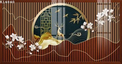 File gốc File gốc in tranh tổng hợp K14840 (AI/EPS) cho in ấn