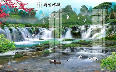 File PSD File gốc in tranh tổng hợp K14881 (chất lượng in ấn)