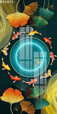 File gốc File gốc in tranh tổng hợp K15075 (cho in 3D) độc đáo