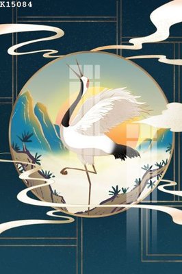 File gốc File gốc in tranh tổng hợp K15084 (in tráng gương) hiện đại