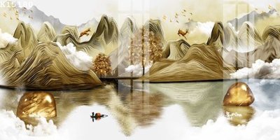 File tranh gốc File gốc in tranh tổng hợp K15180 (bản quyền) độc đáo