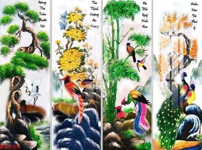 File tranh gốc in trần nhà File gốc in tranh tổng hợp K1529 3D