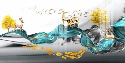 File ảnh File gốc in tranh tổng hợp K15404 (gốc) cho trang trí nội thất