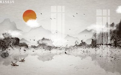 File gốc File gốc in tranh tổng hợp K15615 (phong cách) châu Âu