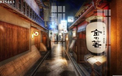 File gốc File gốc in tranh tổng hợp K15663 (in tráng gương) hiện đại