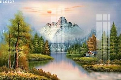 File gốc File gốc in tranh tổng hợp K16137 (cho in 3D) độc đáo