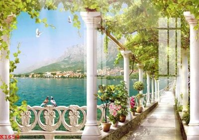 File tranh trang trí File gốc in tranh tổng hợp K1659 (file gốc)