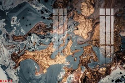 File tranh File gốc in tranh tổng hợp K1673 (gốc) phong cách tối giản