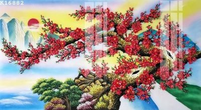 File PSD File gốc in tranh tổng hợp K16882 (bản gốc) đã tách nền