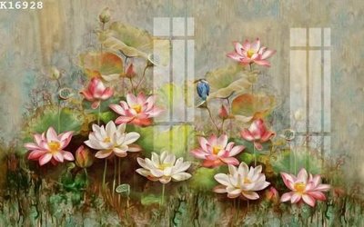 File in trần File gốc in tranh tổng hợp K16928 (bản gốc) 5D