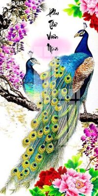 File in trần File gốc in tranh tổng hợp K17298 (bản gốc) đại dương