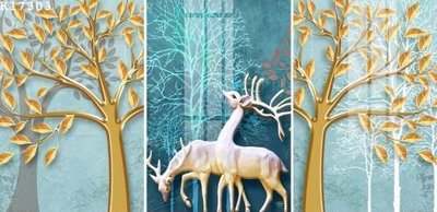 File tranh File gốc in tranh tổng hợp K17303 (bản gốc) in lụa 5D