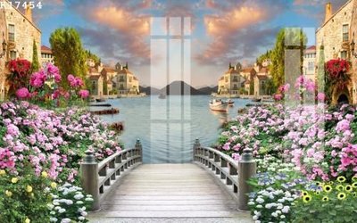 File ảnh File gốc in tranh tổng hợp K17454 (gốc) in poster