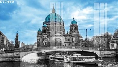 File gốc File gốc in tranh tổng hợp K17460 (in 3D) cho trang trí