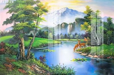 File gốc File gốc in tranh tổng hợp K17728 (AI/EPS) cho in ấn