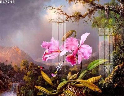 File in ấn File gốc in tranh tổng hợp K17748 (bản gốc) chất lượng cao