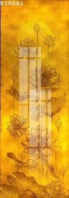 File in trần File gốc in tranh tổng hợp K18041 (bản gốc) hoa văn