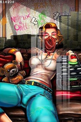 File tranh File gốc in tranh tổng hợp K18228 (bản gốc) in canvas