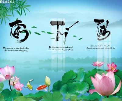 File in trần File gốc in tranh tổng hợp K18262 (bản gốc) đại dương