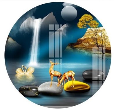 File in trần File gốc in tranh tổng hợp K18304 (bản gốc) 5D