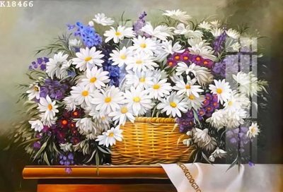 File tranh File gốc in tranh tổng hợp K18466 (ảnh gốc) in trần 3D