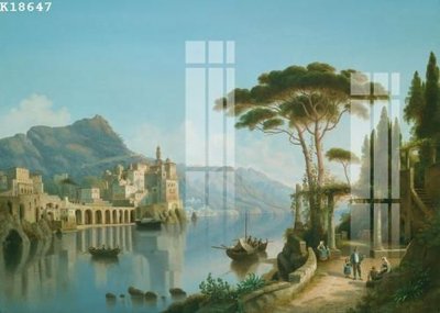 File tranh File gốc in tranh tổng hợp K18647 (gốc) in vải canvas