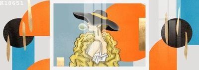 File gốc File gốc in tranh tổng hợp K18651 (thiết kế) độc quyền