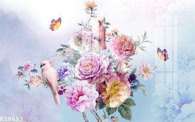 File PSD File gốc in tranh tổng hợp K18693 (bản gốc) đã tách nền