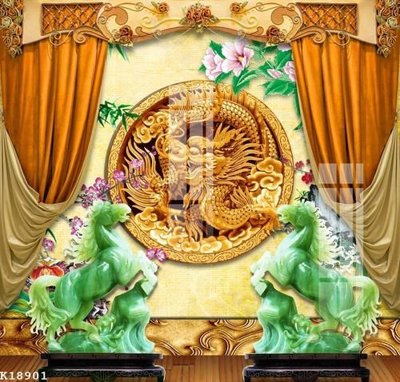 Tải file File gốc in tranh tổng hợp K18901 (PSD) cho in tranh 3D